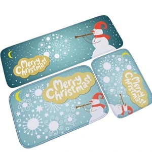 Non Slip Flannel Doormat