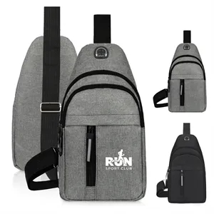 Budget Crossbody Sling Backpack (Ocean)