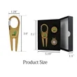 Magnetic Golf Tool Set with Carabiner | https://www.bestnamebadges.com