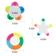 5-In-1 Multi-Shape Multi-Color Multifunctional Highlighter | https://www.bestnamebadges.com