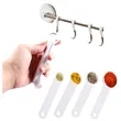 4-Piece Baking Measuring Spoon Set With Capacity Markings | https://www.bestnamebadges.com