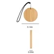 Bamboo Multi-Port Charging & Data Cable Organizer Set | https://www.bestnamebadges.com