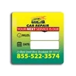 Square Full Color Removable 6 Mil Kiss-Cut Stickers - Rounde | https://www.bestnamebadges.com