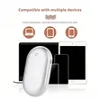 5000mah Reusable Portable 2-In-1 Power Bank And Hand Warmer | https://www.bestnamebadges.com