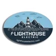 Oval Full Color Removable 6 Mil Kiss-Cut Stickers | https://www.bestnamebadges.com