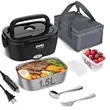 Portable Heated Food Warmer Electric Lunch Box | https://www.bestnamebadges.com
