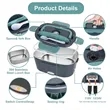 Portable Heated Food Warmer Electric Lunch Box | https://www.bestnamebadges.com