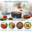 Portable Heated Food Warmer Electric Lunch Box | https://www.bestnamebadges.com