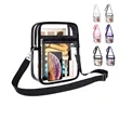 Clear CrossBody Bag for Stadium | https://www.bestnamebadges.com