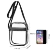 Clear CrossBody Bag for Stadium | https://www.bestnamebadges.com