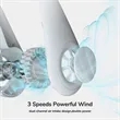 Portable Neck Fan | https://www.bestnamebadges.com
