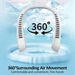 Portable Bladeless Hanging Neck Fans | https://www.bestnamebadges.com