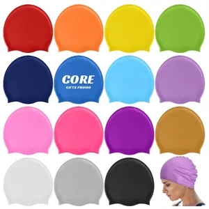 Silicone Swim Caps for Women, Men, Adults, Kids
