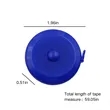 60-Inch Retractable Mini Soft Tape Measure | https://www.bestnamebadges.com