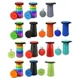 Portable Lightweight Collapsible Camping Stool With Handle | https://www.bestnamebadges.com