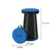 Portable Lightweight Collapsible Camping Stool With Handle | https://www.bestnamebadges.com