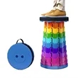 Portable Lightweight Collapsible Camping Stool With Handle | https://www.bestnamebadges.com