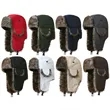 Unisex Windproof Cold-Resistant Waterproof Warm Ushanka Hat | https://www.bestnamebadges.com
