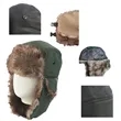 Unisex Windproof Cold-Resistant Waterproof Warm Ushanka Hat | https://www.bestnamebadges.com