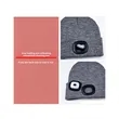 Unisex Usb-Rechargeable Led-Lit Winter Knit Hat | https://www.bestnamebadges.com