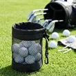 Mesh Golf Ball Bags with Drawstring | https://www.bestnamebadges.com