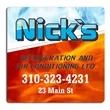 Square Full Color Removable 6 Mil Kiss-Cut Stickers - Rounde | https://www.bestnamebadges.com