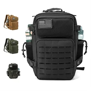 45L Military Tactical Backpack With Bottle Holder