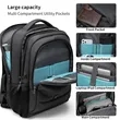17 Inch Laptop Backpack with USB Charging Port | https://www.bestnamebadges.com