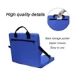 Foldable Stadium Seat with Back Support Cushion | https://www.bestnamebadges.com