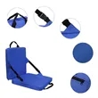 Foldable Stadium Seat with Back Support Cushion | https://www.bestnamebadges.com