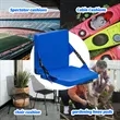 Foldable Stadium Seat with Back Support Cushion | https://www.bestnamebadges.com