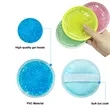 Round Reusable Gel Ice Pack | https://www.bestnamebadges.com