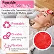 Round Reusable Gel Ice Pack | https://www.bestnamebadges.com