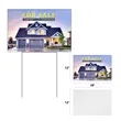 12" x 18" Corrugated Yard Sign - Full Color | https://www.bestnamebadges.com