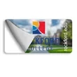 4" x 2" Rectangle Full Color Removable 6 Mil Kiss-Cut Sticke | https://www.bestnamebadges.com
