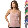 Ladies Racer Back Tank Top | https://www.bestnamebadges.com