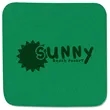 4" Squared Foam Custom Coaster | https://www.bestnamebadges.com