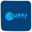 4" Squared Foam Custom Coaster | https://www.bestnamebadges.com
