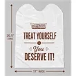 Premium Adult Plastic Bibs With One Color Custom Imprint | https://www.bestnamebadges.com
