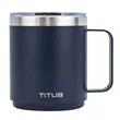 10 oz TiTUS® Double Wall Stainless Insulated Stackable Mug | https://www.bestnamebadges.com