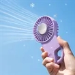 Portable Handheld Fan with Carabiner Clip | https://www.bestnamebadges.com