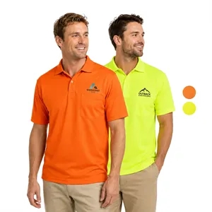 Hi Viz Non-ANSI Safety Workwear Polo W/ Pocket