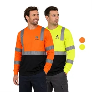 Class 3 Breathable Hi Vis Reflective Safety T-Shirt w Pocket