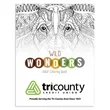 Good Value™ Wild Wonders Adult Coloring Book | https://www.bestnamebadges.com