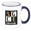 Good Value™ Two-Tone Mug - 11 oz. | https://www.bestnamebadges.com