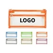 Transparent Mesh Pencil Case | https://www.bestnamebadges.com