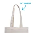 Good Value™ Natural Magazine Economy Tote | https://www.bestnamebadges.com