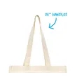 Good Value™ Natural Economy Tote | https://www.bestnamebadges.com