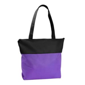 Good Value™ Poly Pro Two-Tone Zippered Tote