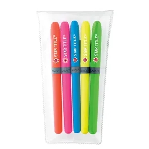 BIC® Brite Liner Grip™ 5-Pack